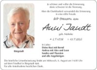 eine Anzeige