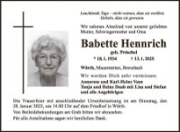 eine Anzeige